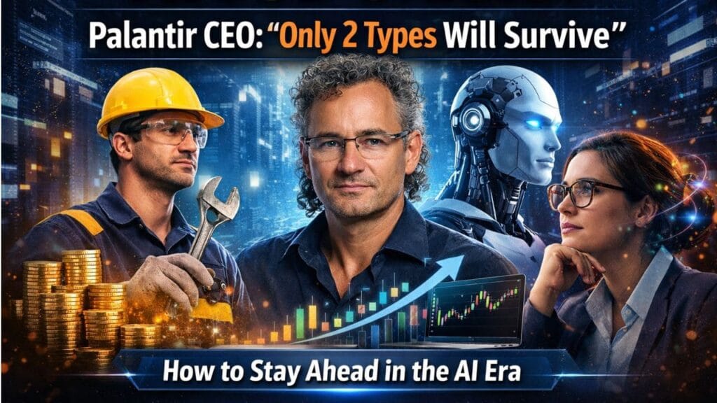 Palantir CEO Warns Only 2 Types Will Survive the AI Era