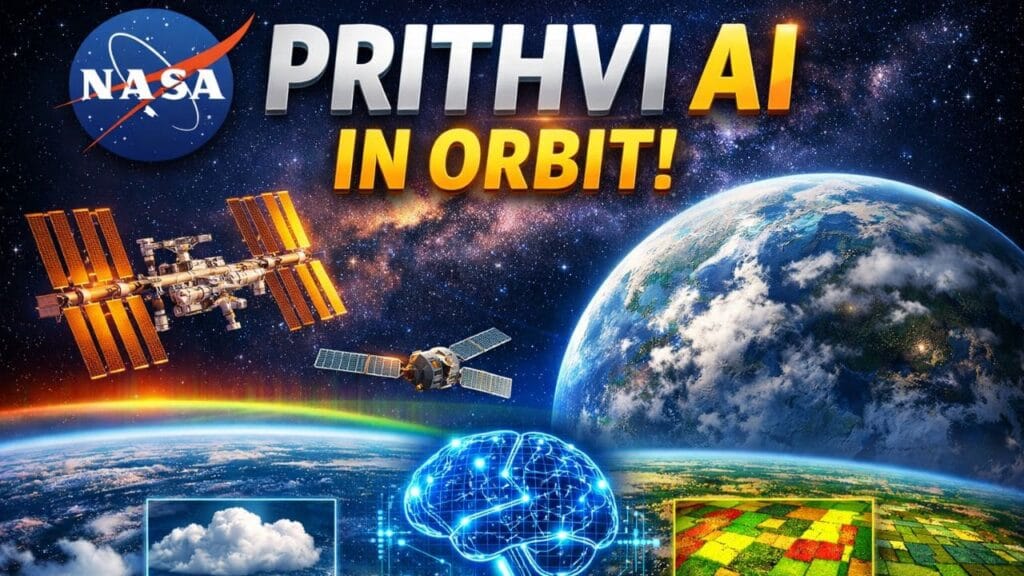 World’s First AI Geospatial Foundation Model in Space