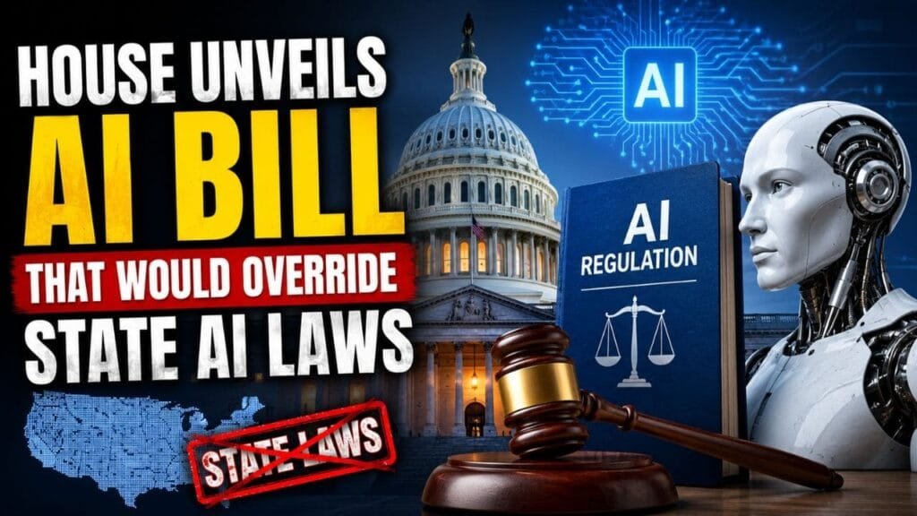 House Unveils AI Draft Bill That Would Override State AI Laws