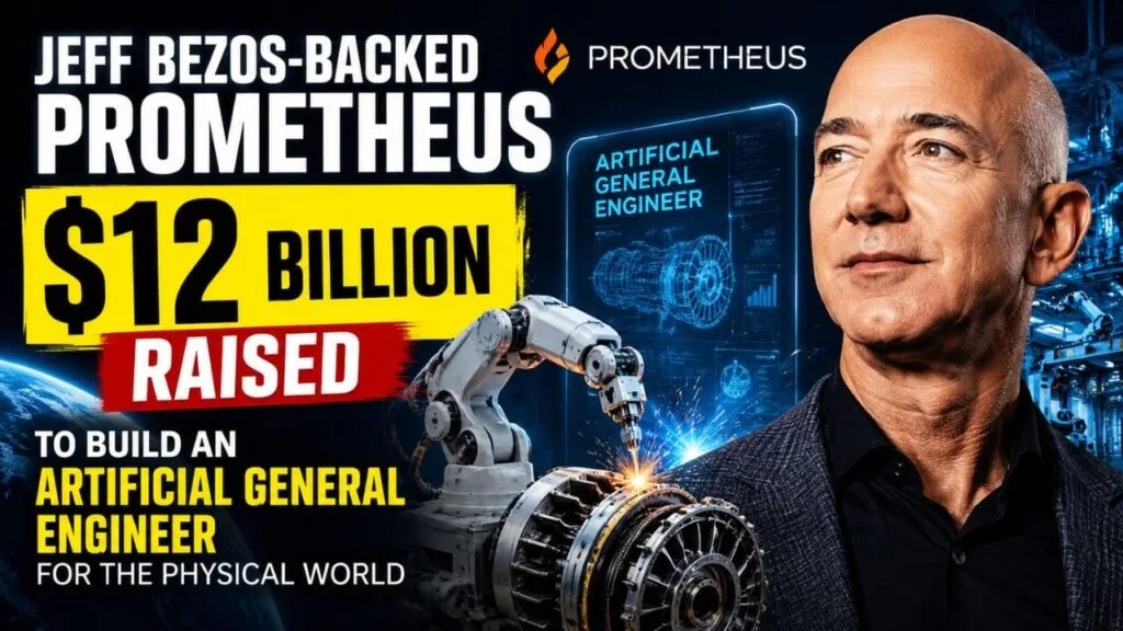 Jeff Bezos-Backed Prometheus Raises $12 Billion to Build an Artificial General Engineer