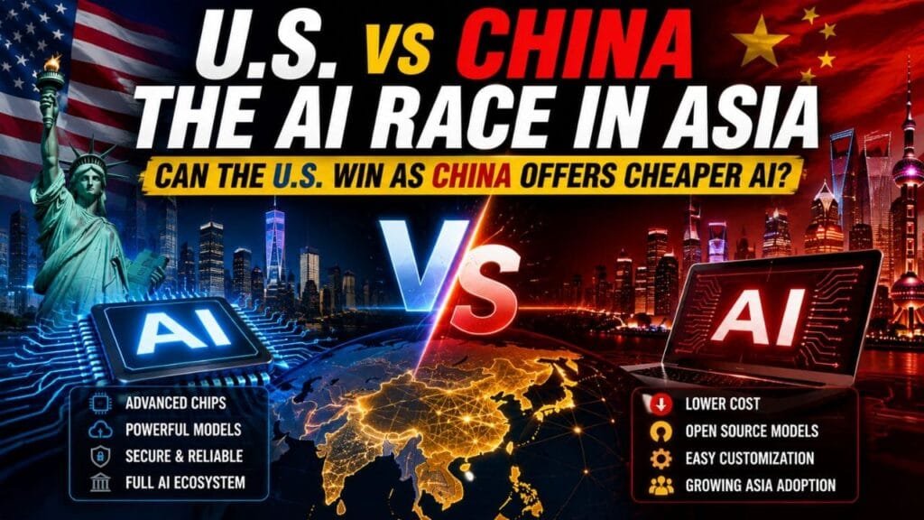Can the U.S. Win Asia’s AI Market as China Dominates Cheaper Models